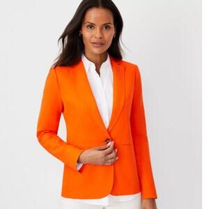 Ann‎ Taylor Flame Azalea Hutton Blazer Size 14